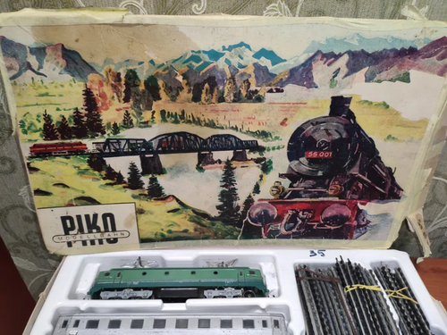 Vintage Sammler Spielzeug DDR PikO Eisenbahn Lokomotive (337) - Bild 2 von 9