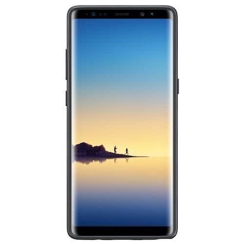 Samsung Note 8 Protective Standing Cover Tough Case  - Black - Picture 5 of 12