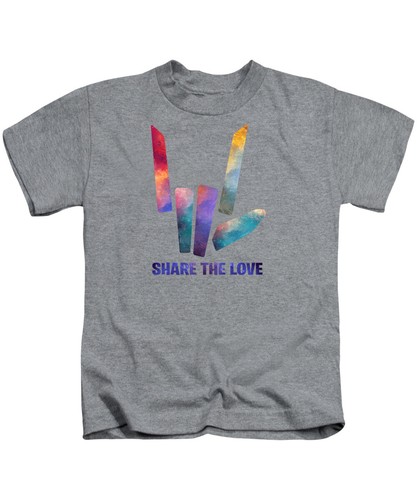 Camiseta Top Share The Love Kids (estampado multicolor) Stephen Sharer YouTube - Imagen 11 de 12