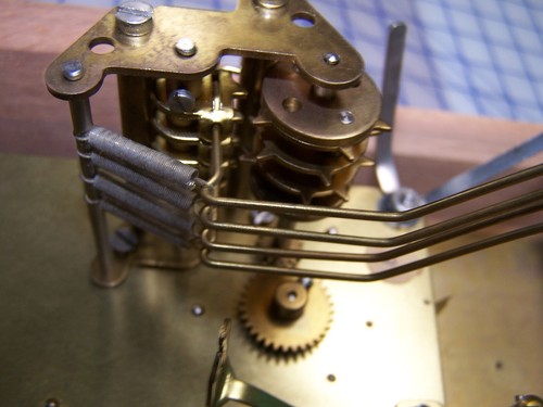 Heinz Jauch Emperor Clock Movement w/Face & Hands, 8 Gong Hammers Germany 77 875 - Picture 11 of 18