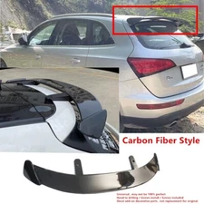 Carbon Fiber Style Universal Rear Trunk Roof Spoiler Wing For AUDI Q5 SQ5 09-17