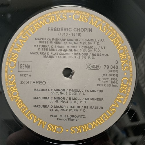 CHOPIN Piano Music - VLADIMIR HOROWITZ piano - CBS 3LP BOX 1981 germany - Picture 7 of 10