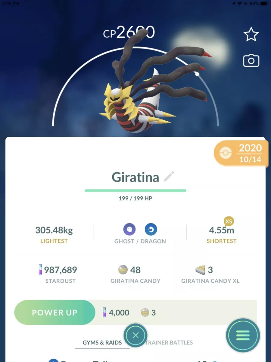 Pokemon Legendary Giratina Origin Form Registered Or 30days Safe