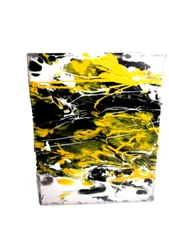 MUSK YAI 8X10 ~ Modern Contemporary Abstract Acrylic Painting On Canvas