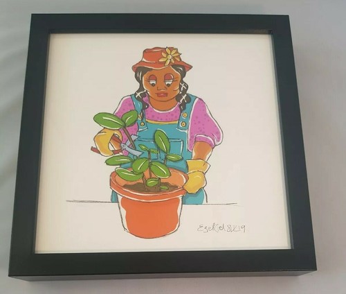 Quadro Ezechiele Wray con Certificato di Autenticazione - Edizione Limitata - Foto 4 di 5