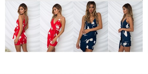 Azul Moño Tiras Falda Boob Tubo Boho Vestido Noche Fiesta Playa Cabestrillo Soltero - Imagen 8 de 10