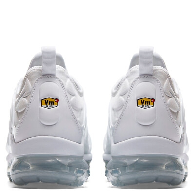 NIKE AIR VAPORMAX PLUS Sz 10.5 WHITE PLATINUM tn max 1 90 95