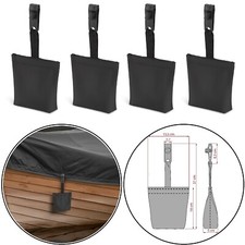 4 x Sandsäcke mit Clip Beschwerer Gewichte f...