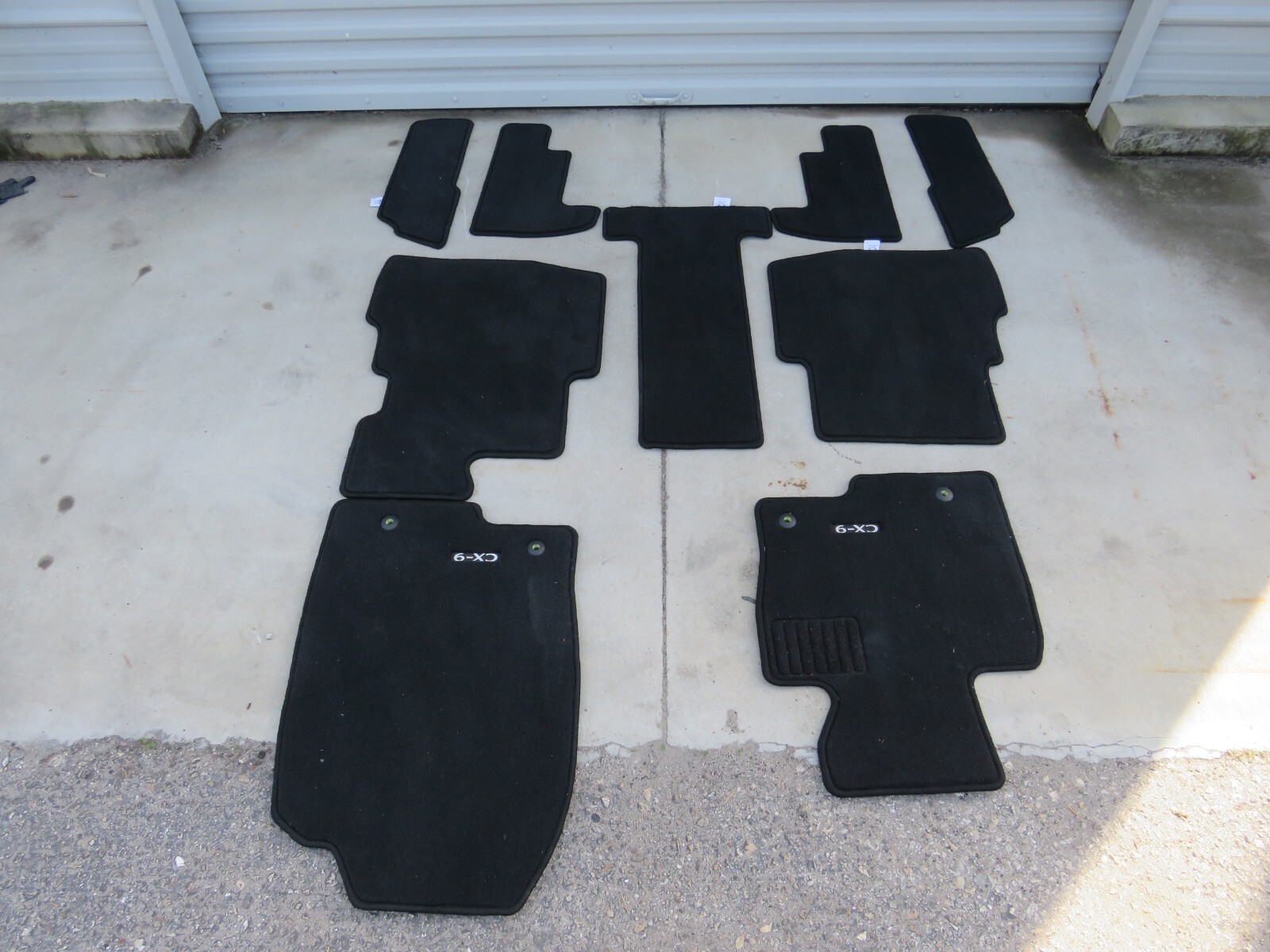 20172023 MAZDA CX9 FLOOR CARPET MATS SET OEM 7860 eBay