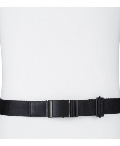Kenneth Cole Reaction Men's Adjustable Web Belt One Size Black - Picture 8 of 8