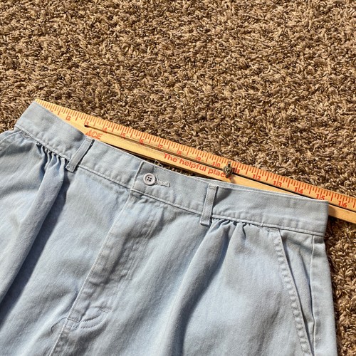 Vintage LL Bean Denim Skirt Size 30 Blue Modest 90's USA Made - Pre-Owned - Picture 5 of 7