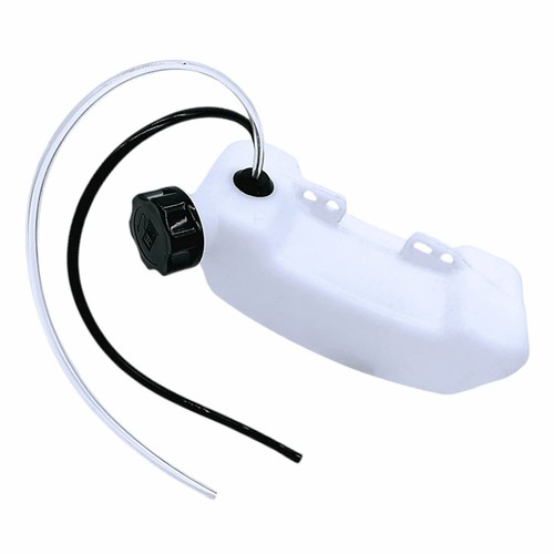 PLASTIC GAS FUEL TANK WHITE 4 HOLE FOR SCOOTER MINI BIKE 33cc 36cc 43cc 49cc - Bild 1 von 4