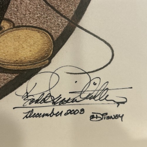 Steamboat Willie Mickey lithograph Image for 80th Anniversary Watch - Picture 9 of 9