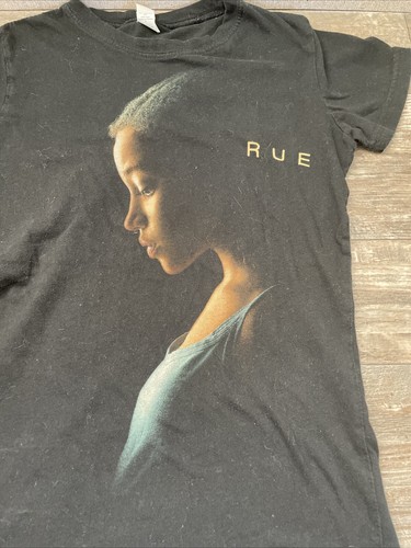 🔥The Hunger Games Rue- Side Profile T-Shirt- Black Ladies Size Small🔥 - Picture 2 of 7