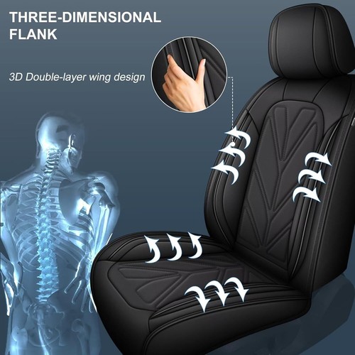 Full Set Seat Covers For Mazda Mazda 3 2010-2019 Faux Leather Waterproof 5 Seats - Picture 5 of 8
