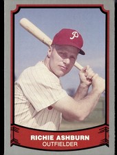 1988 Pacific Baseball Legends #8 RICHIE ASHBURN Philadelphia Phillies