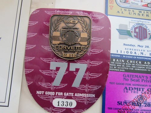 Corvette Indianapolis 500 Pace Car Memorabilia Collection - Picture 5 of 18