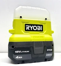 Ryobi P796 18V Compact Area LED Light Kit w 4ah Battery 400 Lumens NEW