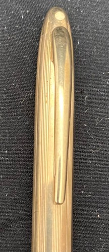 LÁPIZ MECÁNICO DORADO GALVANIZADO CRESTA SHEAFFER DE COLECCIÓN EE. UU., PUNTO BLANCO, c1995 g - Imagen 2 de 6