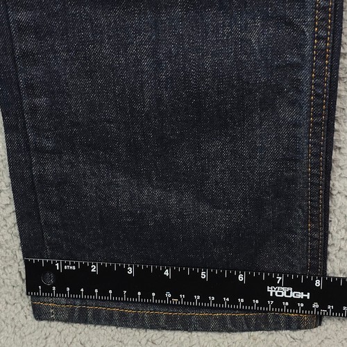 Arizona Jeans Mens 32x36 BLUE DENIM Slim Fit Straight CITY SCHOOL 90s Y2K NWT - Picture 10 of 13
