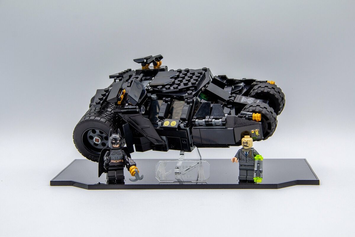 Acrylic Display Stand for LEGO® DC Batman™ Batmobile™ Tumbler 