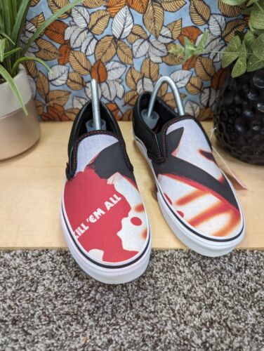 NEW Vans Low Metallica Kill Em All Shoes With Box Mens Size 6 Wms 7.5 - Picture 3 of 13