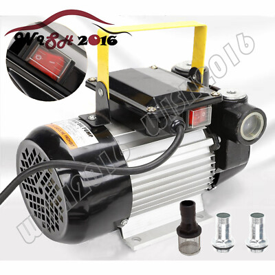 #ad #ad 16GPM 550W Oil Diesel Fuel Transfer Pump Self Priming 110V AC 60L min Pump $80.53