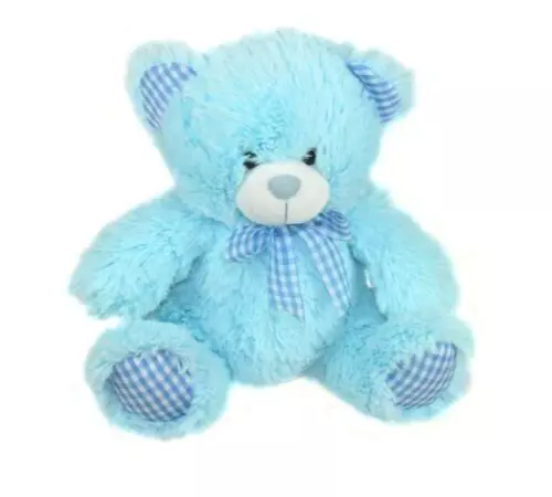 Baby boy blue teddy bear hotsell