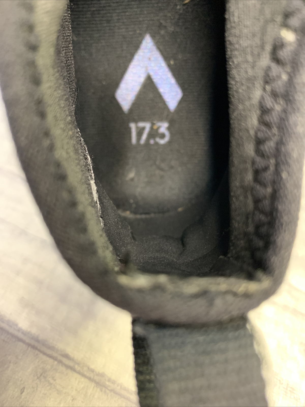 Adidas ACE 17.3 Blackout FG Black Football Boots size UK 5