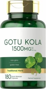 Carlyle Gotu Kola 1500mg - 180 Capsules