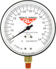 Right Weigh REPLACEMENT GAUGE 310-54-GO TANDEM Axle Onboard Load Scale