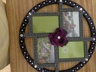 handmade circle  picture frame