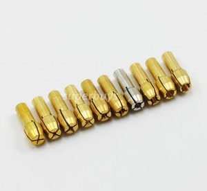 4Pc Brass Collet Set for Rotary Tools