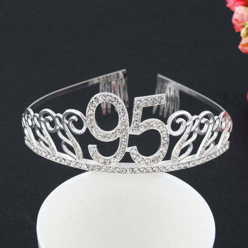 Kristall Geburtstag Diaras Strass Prinzessin Krone Happy Birthday Kronen Stirnband - Bild 65 von 157