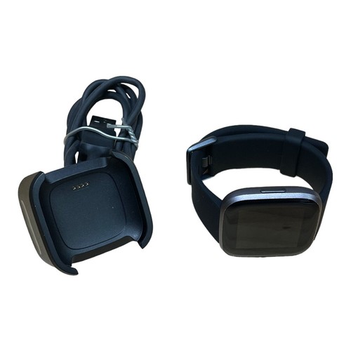 Fitbit Versa 2 Wristband Activity Tracker Black Band (Mist Gray) - Very Good - Picture 1 of 5