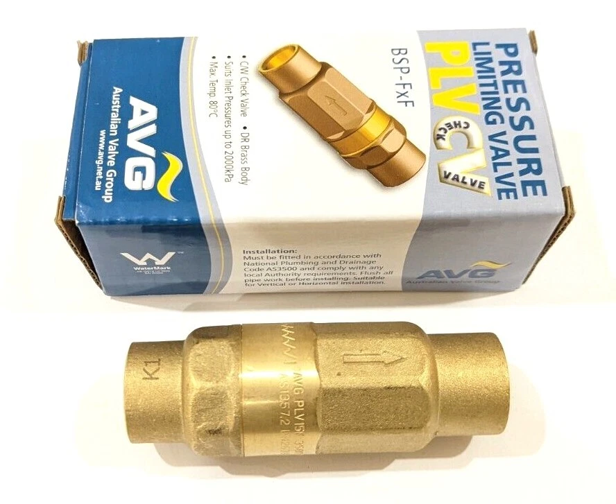Jayco AVG 350kPa Inbuilt Check Valve PLV Pressure Limiting Valve for Caravans RV - image 2 of 4
