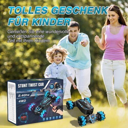 Ferngesteuertes Auto mit Handsteuerung Rc Auto, RC Stunt Car Kinder 4WD Crawler - Bild 10 von 18