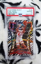 Zebra Courtside Coby White RC PSA 10 GEM MINT