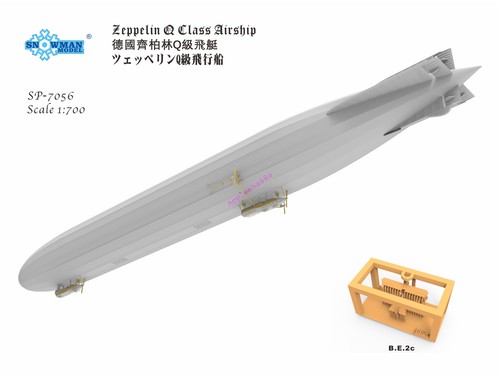 SNOWMAN MODEL SP-7056 1/700 Zeppelin Q Class airsbip - Picture 4 of 5