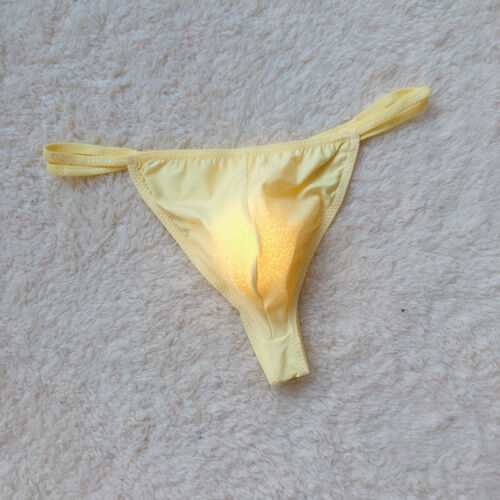 Men Sexy Bikini Briefs Panties Thong T-back Pouch G-string Underwear Lingerie - Picture 32 of 43