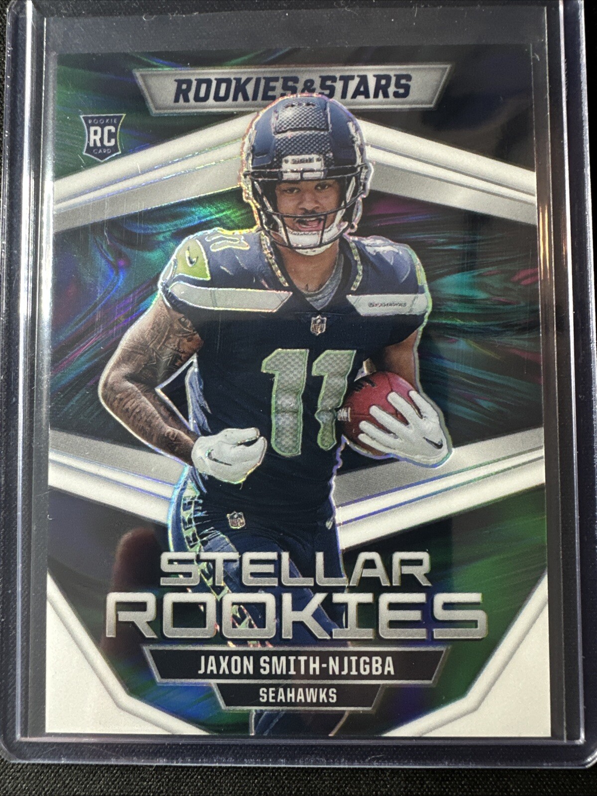 2023 Rookies & Stars JAXON SMITH-NJIGBA RC Stellar Rookies #/149 White Prizm