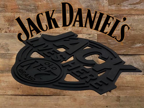 Jack Daniels alte Nr. 7 Jack Lives Here Eingang Fußmatte - Tennessee Whiskey - Bild 4 von 5
