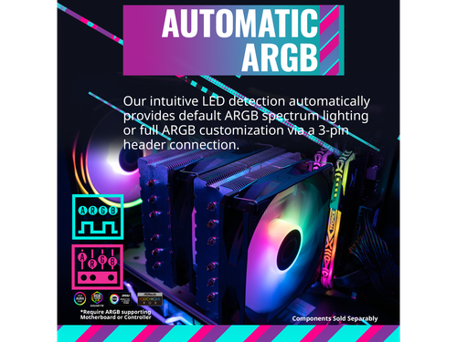 Cooler Master CPUCOOL CM CRR-D6NA-17PA-R1 R - Picture 2 of 5