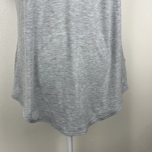 The North Face Shirt Women Small Grey Short Sleeve Long Tail Flash Dry Outdoor - Picture 11 of 16