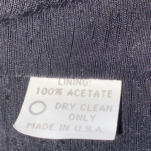 FIBER ARTIST KD Spring XL Black Wool Art-to-Wear Lagenlook Long Jacket USA Vtg - Picture 10 of 10