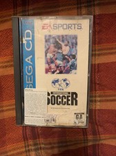 🔥 FIFA International Soccer 🔥 Sega CD Complete Case Manual CD Authentic