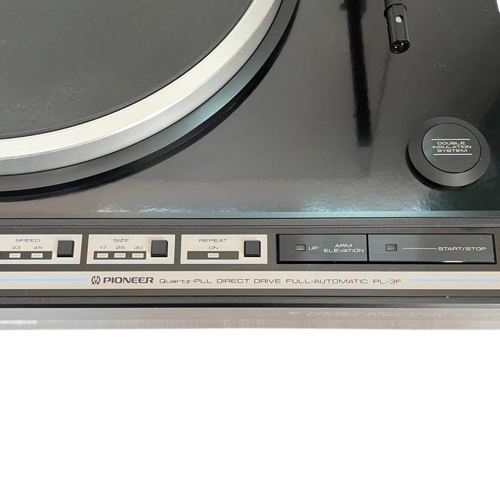 Pioneer PL-3F Record Player Direct Drive Black Home