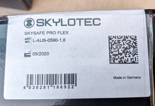 Skylotec Skysafe Pro Flex Shock Absorbing Lanyard 1.8m L-AUS-0590-1,8 - Picture 2 of 3