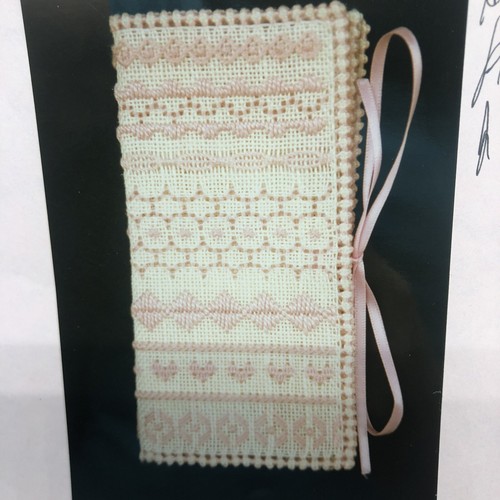 Linda Driskell firmato TUTORIAL campionatore custodia da cucire organizer attrezzi punto croce - Foto 2 di 12