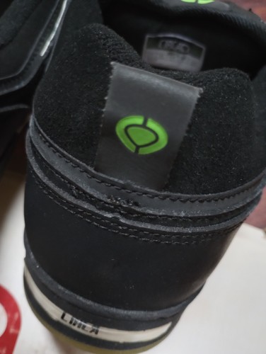 Vintage Skateboarding Shoes 2009 Circa Rogue Fusion Grip Black/Lime Size - 11 - Picture 17 of 18